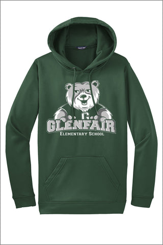 Glenfair Sport-Wick® Fleece Hooded Pullover (Adult Unisex)