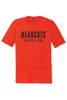 Bearcats Volleyball Orange Short Sleeve Tee (Adult Unisex)