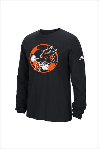 Dallas Soccer Adidas Long Sleeve Tee (Adult Unisex)