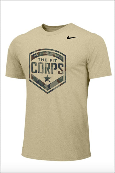 Fit Corps "Camo" Nike Legend Short Sleeve Tee (Adult Unisex)