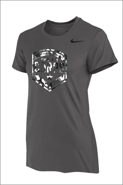 Fit Corps "Camo" Nike Legend Short Sleeve Tee (Womens)