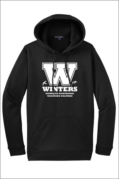 Winters Sport-Wick Fleece Hooded Pullover (Adult Unisex)