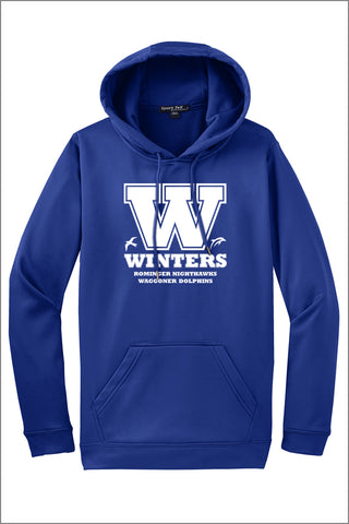 Winters Sport-Wick Fleece Hooded Pullover (Adult Unisex)