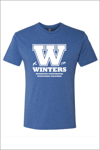 Winters Triblend Tee Shirt (Adult Unisex)