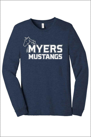 Myers Long Sleeve Tee (Adult + Youth Sizing)