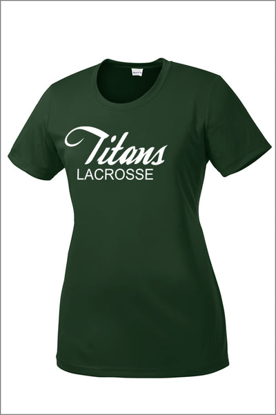 Titans Girls Lacrosse PosiCharge Competitor Tee (Womens)